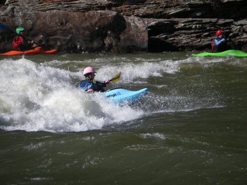 Getting onto the wave